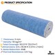 image 4 of NOVECRAFTO Carpet Underlay – 11mm Thick High-Density PU Foam Roll for Bedroom, Living Room & Stairs – Soft, Comfortable, Heat & Sound Insulating Blue | 15