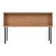 image 5 of Leon 2 Drawer Coffee Table - L49.5 x W100 x H46 cm - Medium Oak Effect | Brown