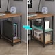 image 5 of MCC Direct Computer Desk with 2 Adjustable shelves - Chicago 120cm Grey | Grey