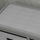 image 8 of HOMCOM Shoe Bench with 3 Fabric Baskets, Shoe Storage Bench with Seat Cushion, Shoe Cabinet for Entryway, Hallway, Living Room, Bedroom Grey