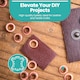 image 6 of 20mm Brass Eyelets with Washers for Arts & DIY Projects - 50 Pcs