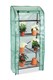 image 1 of 3 Tier Mini Greenhouse Plant Stand with Removable Cover