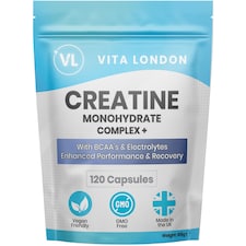 Creatine Monohydrate Complex Capsules + BCAAs & Electrolytes - 2000mg - 120 Capsules