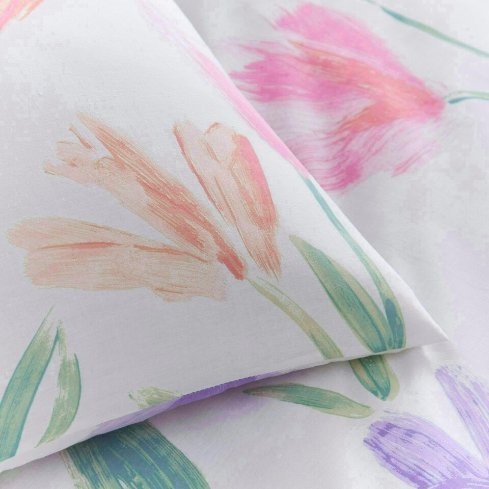 image 1 of Portfolio Home Charlotte Floral Bedding Duvet Cover Set Multi | Super King
