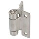 image 3 of Stainless Steel Hinge Heavy Duty 58x59mm Industrial Door Hatch Locker 4PK Silver