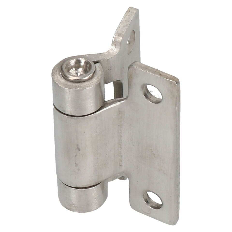 image 1 of Stainless Steel Hinge Heavy Duty 58x59mm Industrial Door Hatch Locker 4PK Silver