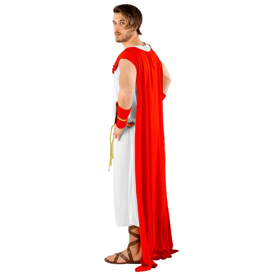 image 1 of Mens Roman Tiberius Costume | Red | red | L/XL | 1