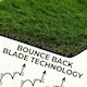 image 7 of 25mm Artificial Grass - 3m x 8m  - Natural and Realistic Looking Fake Lawn Astro Turf | Green | 3M x 8M | 1