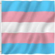 Transgender Pride Flag - 5x3ft Support Flag Multi