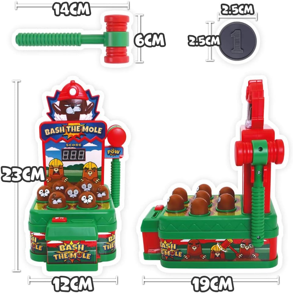 image 1 of TEVO Bash The Mole Game