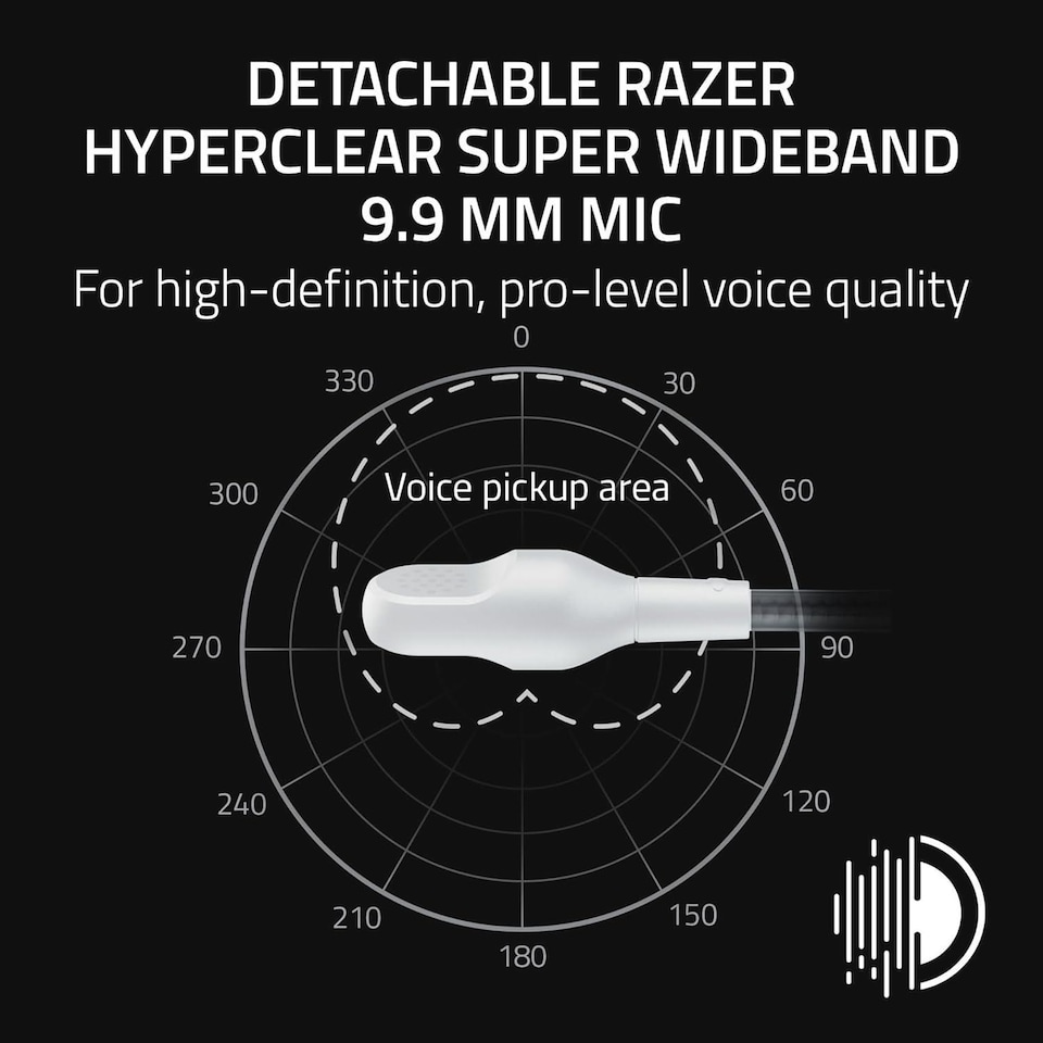 image 1 of BlackShark V3 - Wireless e-sports Headset - TriForce 50mm Drivers - Detachable broadband Microphone - THX Spatial Audio - Wireless 2,4 GHz & Bluetooth - FPS profiles - PC/Mac | White