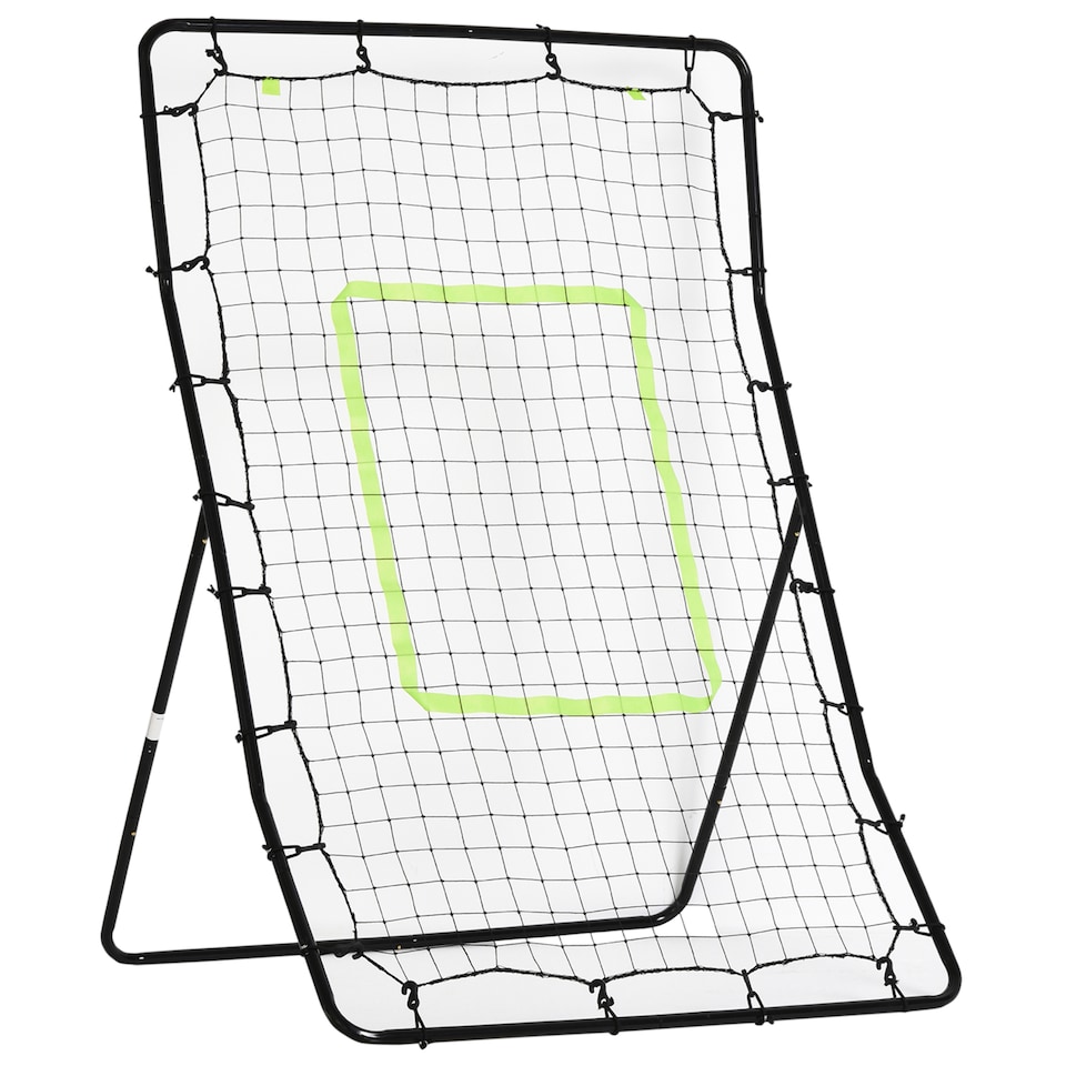 image 1 of HOMCOM Rebounder Net Target Ball Kickback Baseball Training Equipment Play