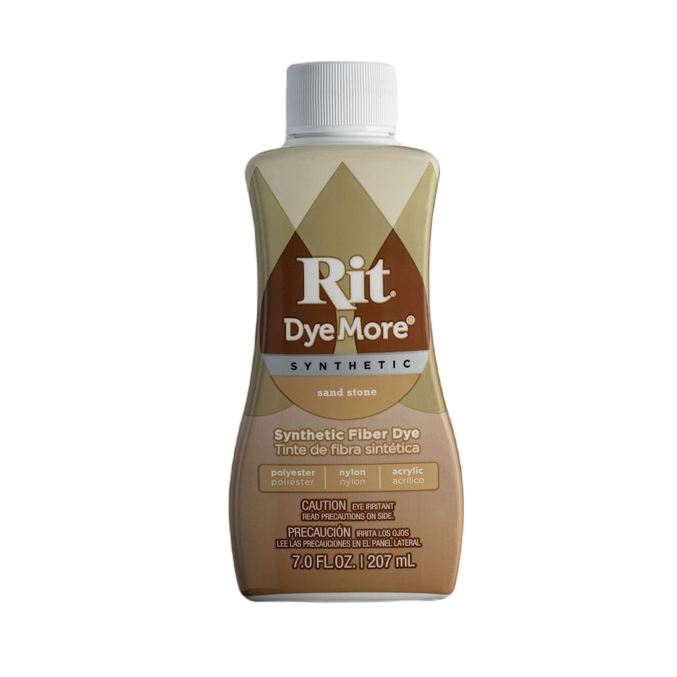 image 1 of Rit DyeMore Liquid Colour Dye for Synthetic, Polyester, Nylon and Acrylic 7oz | Brown | Sand Stone