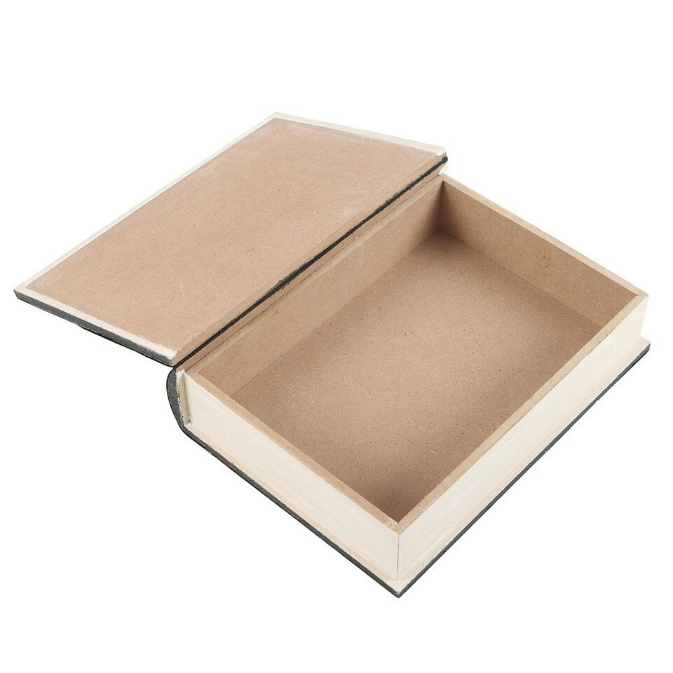 image 1 of Something Different Love Spells Book Storage Box - Black/Red/White - One Size