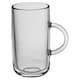 image 3 of 6 Pcs Iconic Glass Mugs Coffee Tea Cup Set Hot Drinks Handle | Clear | Clear