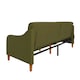 image 5 of Jasper coil 3-seater Sofa Bed in green fabric | Green | GREEN | Not provided