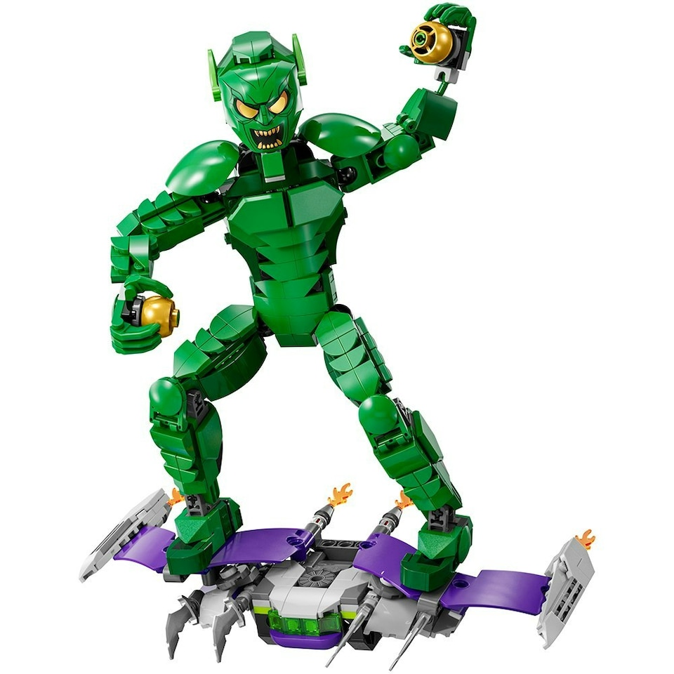 image 1 of LEGO Marvel Green Goblin Construction Figure