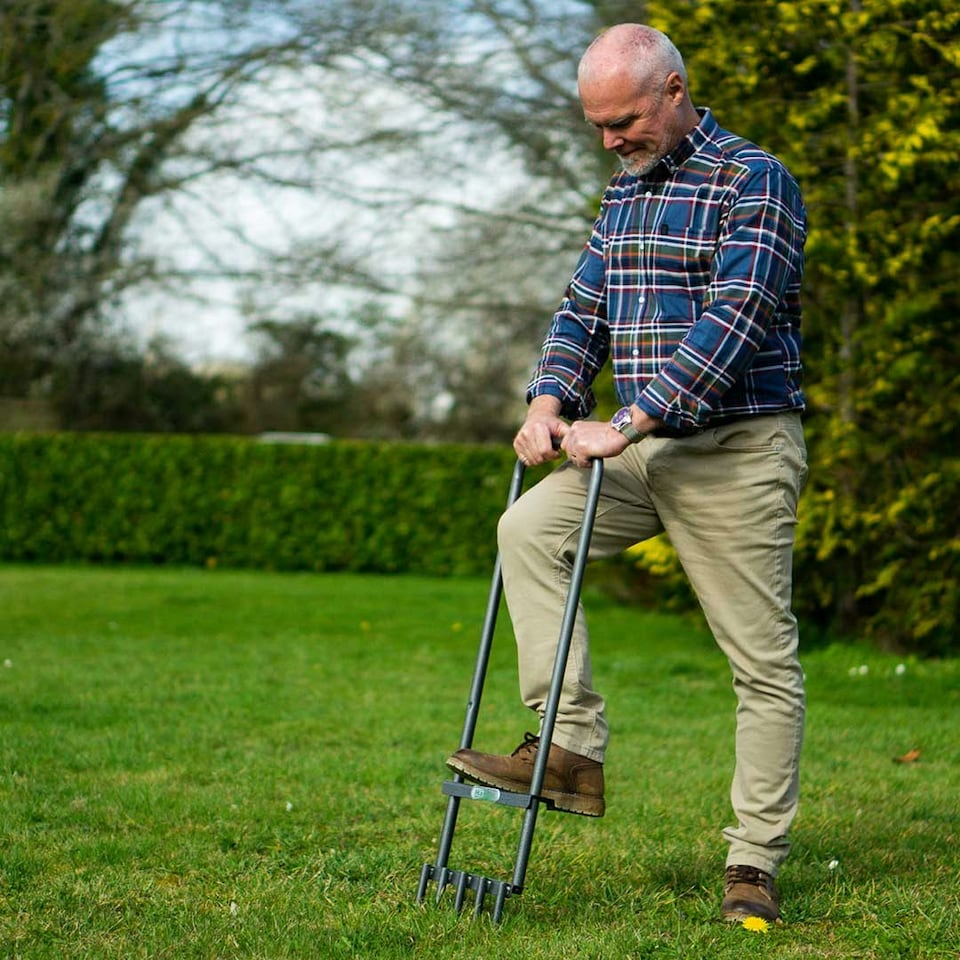 image 1 of The Handy THBHTA Basic Hollow Tine Aerator