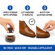 image 3 of Premium Shoe Cream - Moisturise, Nourish & Polish Leather Shoes - Dark Brown  (2 Pack)