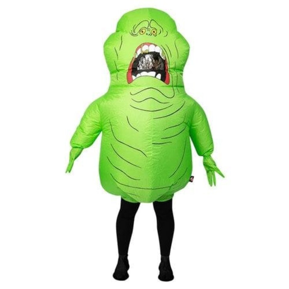 Ghostbusters Inflatable Slimer Fancy Dress Costume Unisex Adult One Size