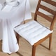 image 5 of Homescapes White Cotton Fabric 4 Napkins Set