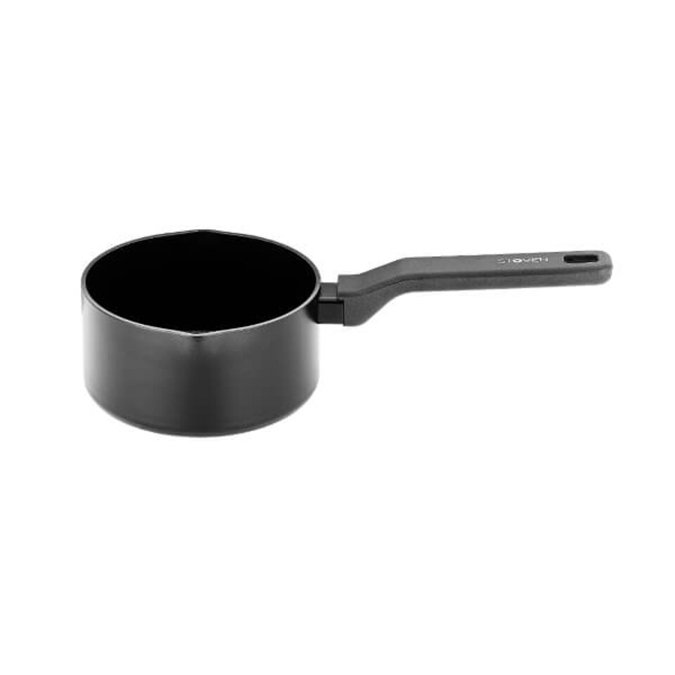 image 1 of Stoven Noir 14cm Non-Stick Milk Pan