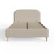 image 1 of Florence Boucle Ottoman Storage Bed King Natural Stone | Grey | Natural Stone