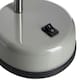 image 2 of Interiors by Premier Grey Table Lamp for Work Desk, Desk Lamp with Conical Lamp Head, Long Lasting Iron Bedside Lamp