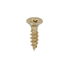 Timco - Classic Multi-Purpose Screws - PZ - Double Countersunk - Yellow (Size 5.0 x 20 - 200 Pieces)