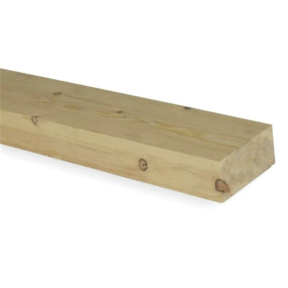 image 1 of PACK OF 5 (Total 5 Units) - 50mm x 100mm (45mm x 95mm Finish) Planed All Round Redwood Timber - 4.8m Length
