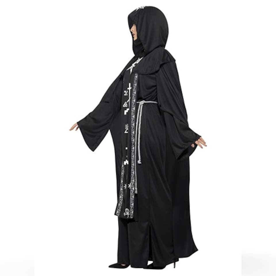 image 1 of Dark Arts Ritual Fancy Dress Costume Unisex Adult One Size Black | One Size
