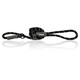 image 1 of HugglePets Reflective Rope Slip Dog Lead Black