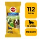 image 1 of 112 Pedigree Daily Dentastix Fresh Dental Sticks Dog Treats Medium Dog Chews
