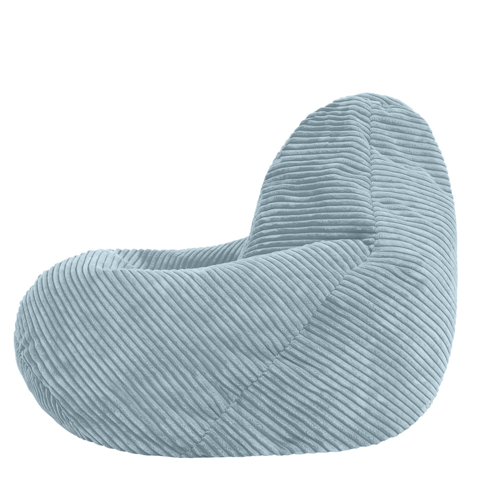 image 1 of Dalton Kids Beanbag Corduroy Light Blue Set of 2 | Blue | Light Blue | M | 2