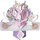 image 2 of Pop Up 70th Birthday Flowers Greeting Card