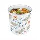 image 6 of Ducks & Flowers Food Waste Caddy - Metal 2L Decorative Kitchen Compost Bin