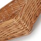 image 5 of Small Tapered Wicker Rectangular Tray
