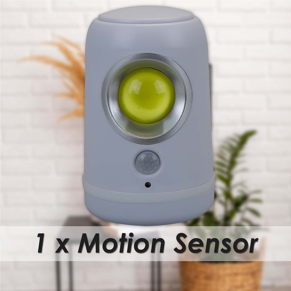 image 1 of PMS Orma Motion Sensor Light 3W COB Grey - 11cm x 7cm