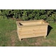 image 1 of Multi Pack of 2 - Trough Planters, Wooden Garden Pot/Tub for Plants - L40 x W80 x H40 cm - Fully Assembled | Brown