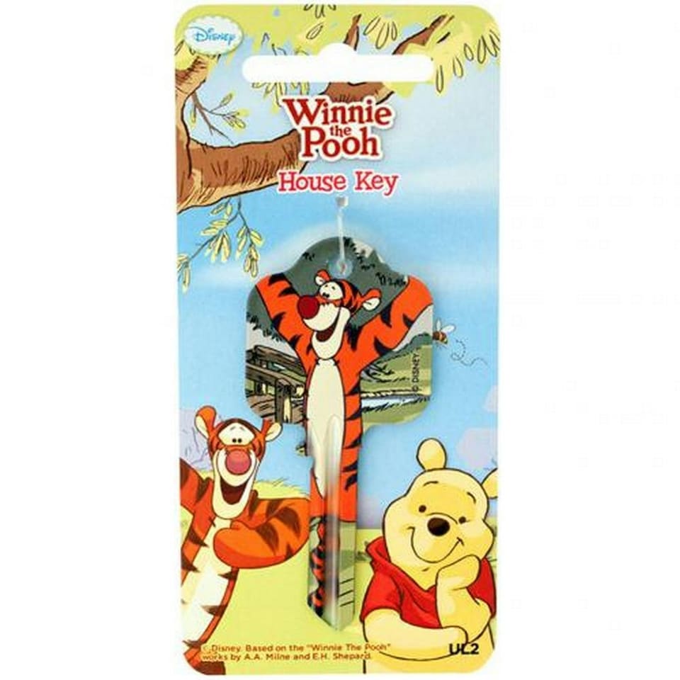 image 1 of Winnie The Pooh Tigger Door Key - Multicoloured - One Size