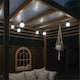 image 3 of Festoon Black Rubber IP65 5m/10x2w Colour Change Lampp