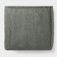 image 7 of OHS Teddy Fleece Soft Warm Plush Cosy Plain Dyed Throw Over Bed Blanket, 125x150cm (Copy) | Grey | Mid Grey