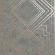 image 1 of Holden Décor Delano Geometric Textured Wallpaper - Grey/Rose Gold - 10m x 53cm Grey