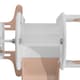 image 3 of Living and Home 3-in-1 Kids Toddler Swing, Slide, and Climber Playset - Pink