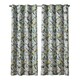 image 3 of Giverny Eyelet Curtains - Green 167 cm x 229 cm