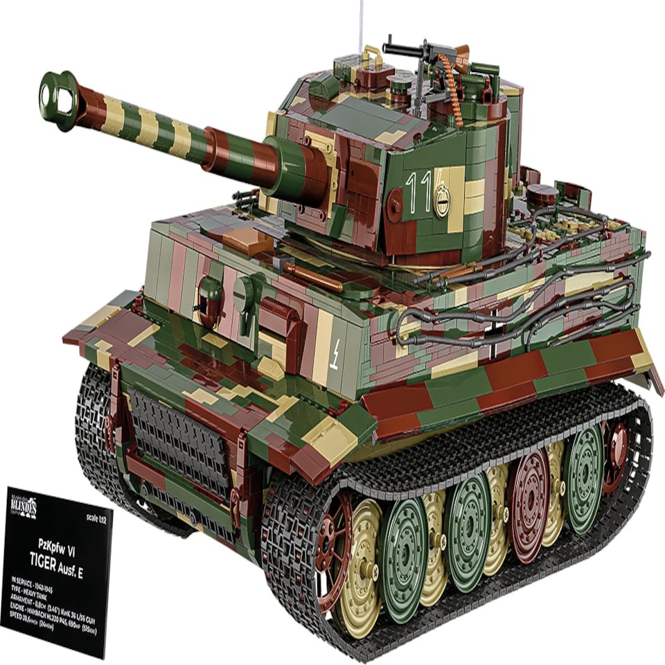 image 1 of Cobi 2807 - World War II - Panzer Kpfw VI Tiger Ausf. E - Executive Edition 8000 pcs