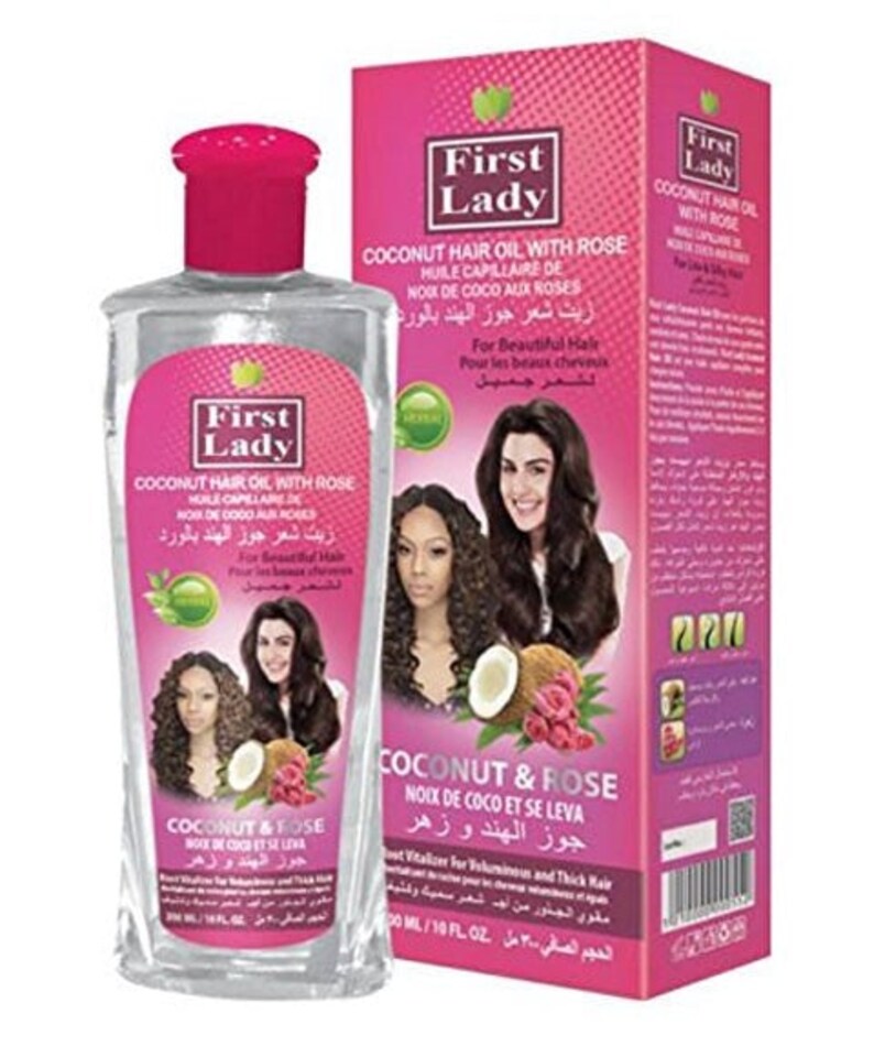 Firstlady First Lady Coconut Hair Oil With Rose
