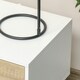 image 9 of HOMCOM Set of 2 Bedside Table with Drawer & Shelf, Nightstand for Bedroom