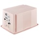 image 3 of Keeeper Minnie Mouse Turn Around Stacking Box with Lid 45 Litre Nordic Pink