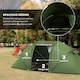 image 3 of Outsunny 4-6 Persons Camping Tent Dome Family Travel Group Hiking Room Fishing